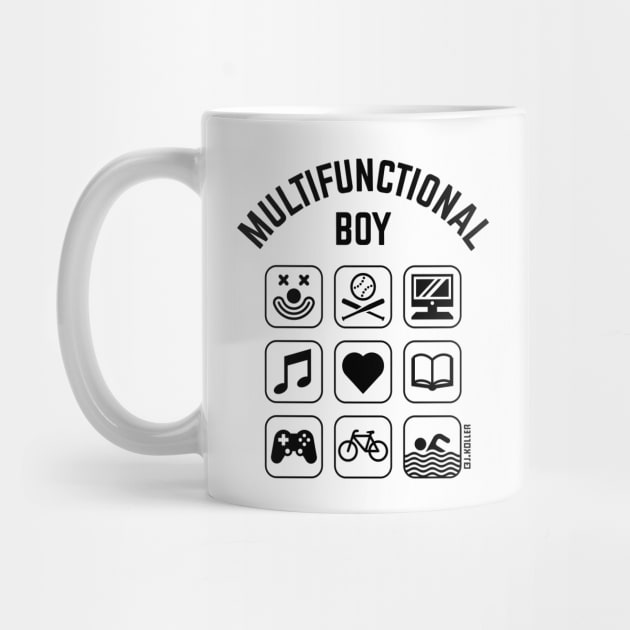 Multifunctional Boy (9 Icons / Smartphone Design) by MrFaulbaum